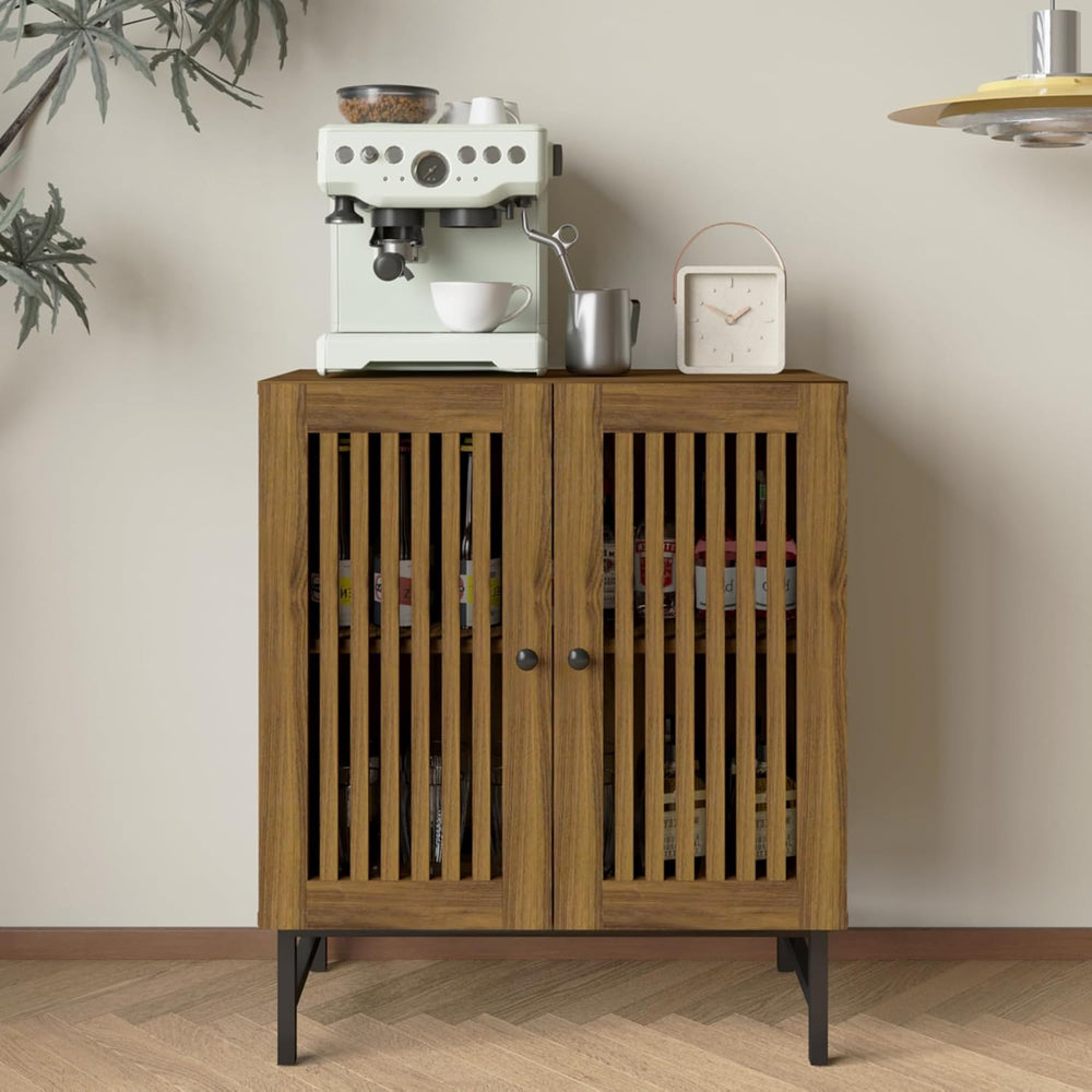 Buffet Storage Cabinet with 2 Doors,Kitchen Sideboard with Storage,Coffee Bar
