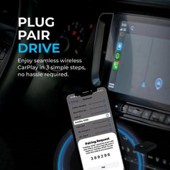 2026 Wireless Carplay Adapter 8PRO by AUTOSKY – Convert Wired to Wireless, Plug & Play, Fast & Stable Connection, Apple & Android