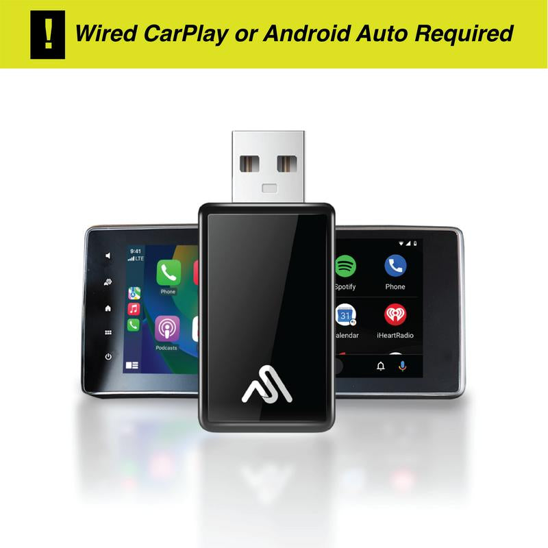 2026 Wireless Carplay Adapter 8PRO by AUTOSKY – Convert Wired to Wireless, Plug & Play, Fast & Stable Connection, Apple & Android
