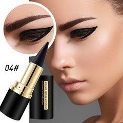2Pcs Gel Eyeliner Pencil, Natural Black Eyeliner Cream for Older Women