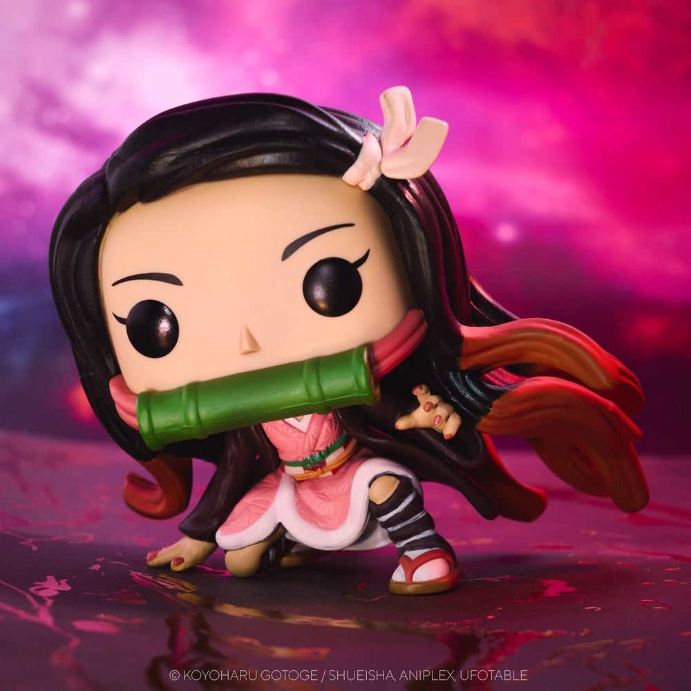 Pop Animation: Demon Slayer - Nezuko Kamado - Collectable Vinyl Figure - Gift Idea - Official Merchandise - Toys for Kids & Adults - Anime Fans - Model Figure for Collectors and Display