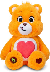 14' Tenderheart Bear Plushie - Medium Size - Orange Plush for Ages 4+