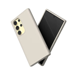 RhinoShield Case Compatible with [Galaxy S24 Ultra] | SolidSuit - Shock Absorbent Slim Design Protective Cover with Premium Matte Finish 3.5M / 11ft Drop Protection - Shell Beige
