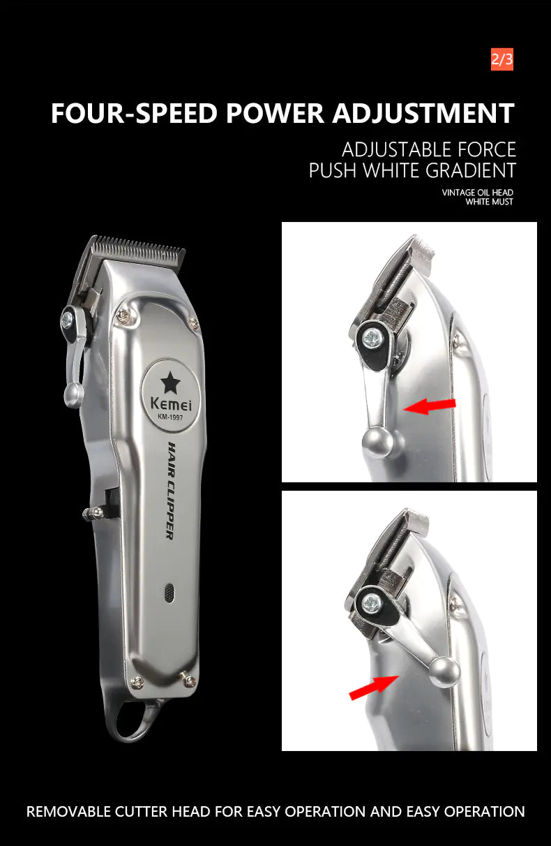 Kemei Men's Pro Hair Trimmer